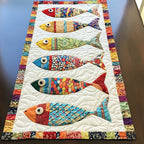 Underwater Fish Table Runner
