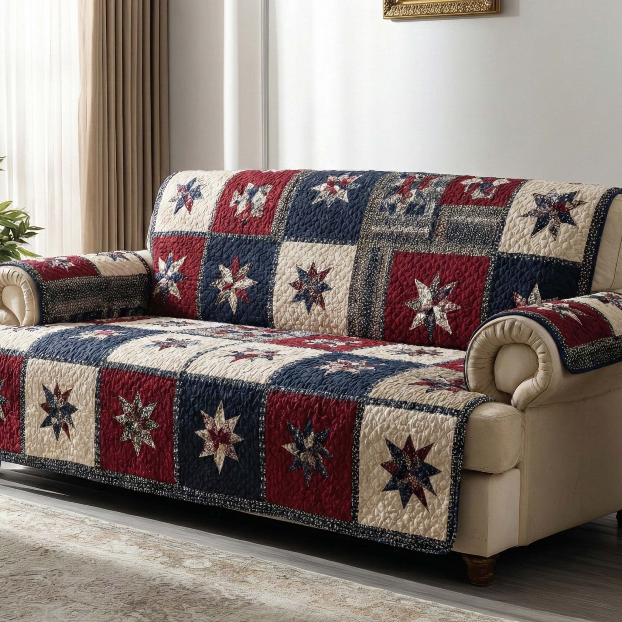 Union Stars Sofa Cover