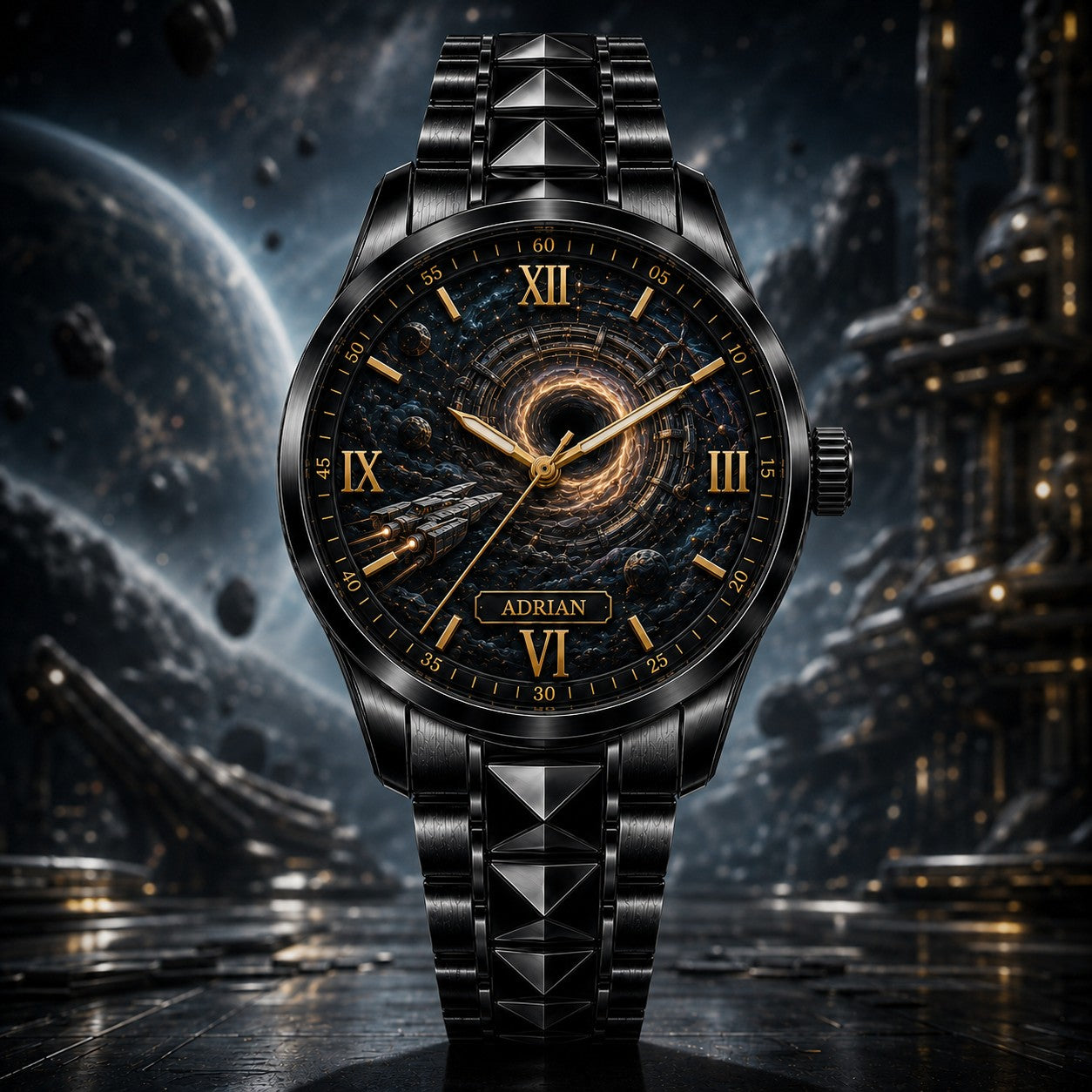 Custom Name Watch — personalized with a custom name