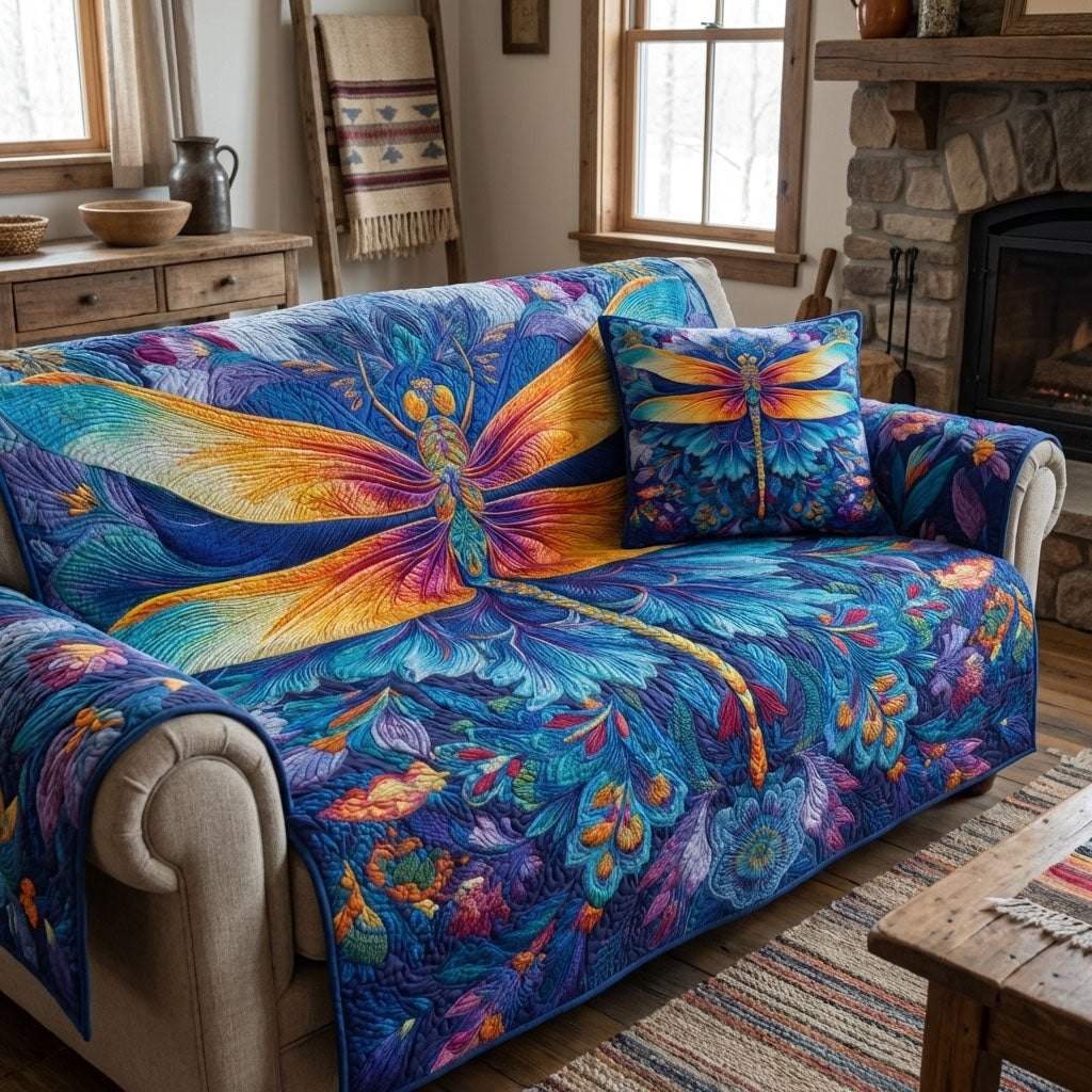 Dragonfly Sofa Cover