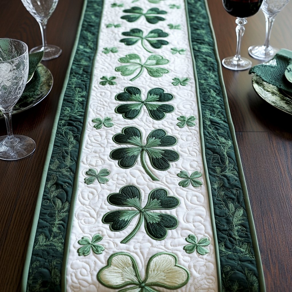 Verdant Bliss Table Runner