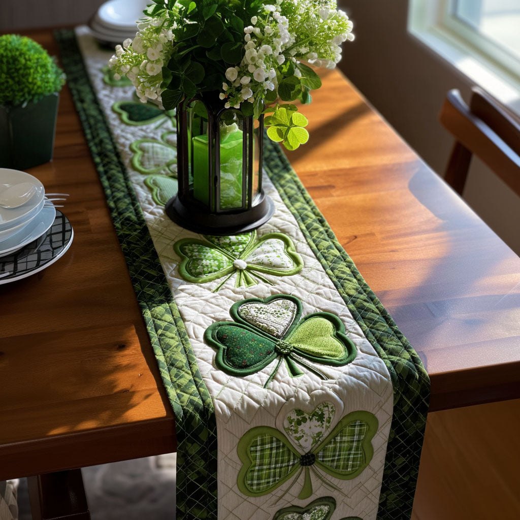 Verdant Harmony Table Runner