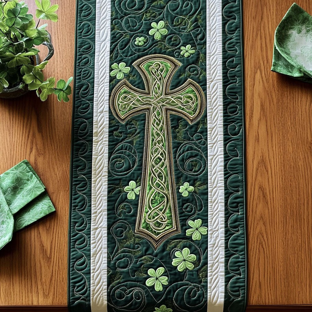 Verdant Luck Table Runner