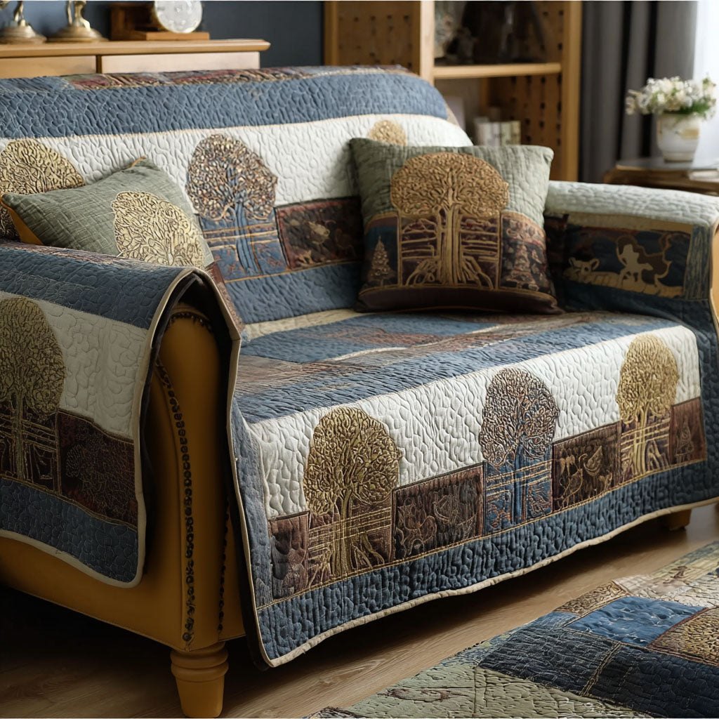 Verdant Promise Sofa Cover