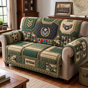 Veteran Pride Sofa Cover - Made to Order
