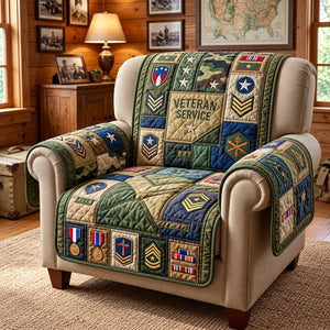 Veteran Service Sofa Cover - Made to Order