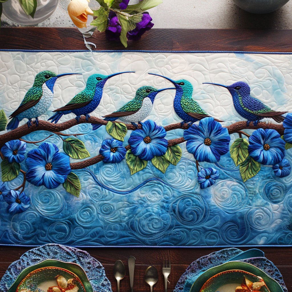 Vibrant Conversations Table Runner