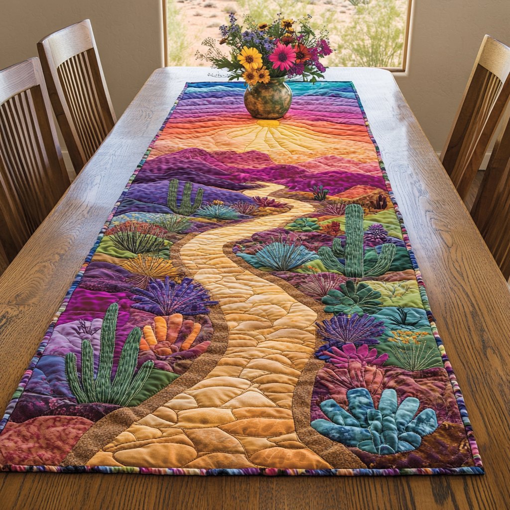 Vibrant Desert Table Runner