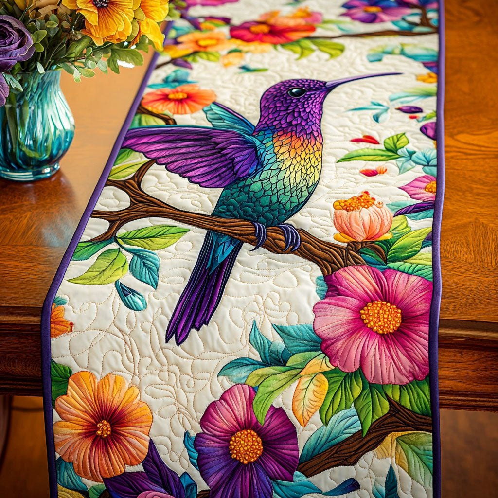 Vibrant Nectar Table Runner