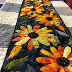 Vibrant Vine Garden Table Runner
