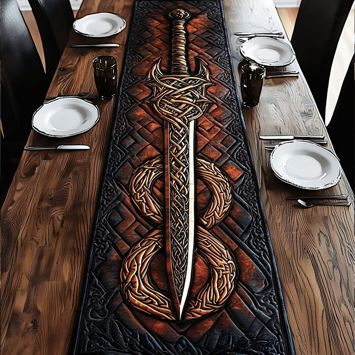 Viking Saga Table Runner