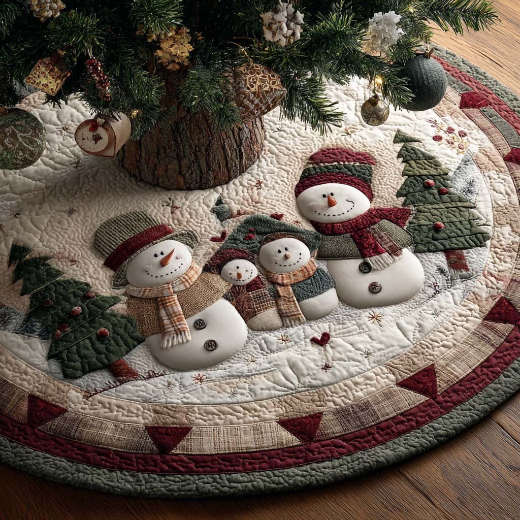 Village Ring Christmas Tree Skirt