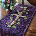 Vine Wrapped Cross Table Runner