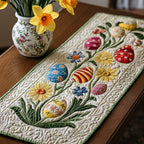 Vintage Easter Charm Table Runner