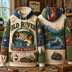 Vintage Fishing Club Hoodie, Sweater and T-Shirt - Made to Order