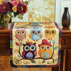 Vintage Owl Party Table Runner