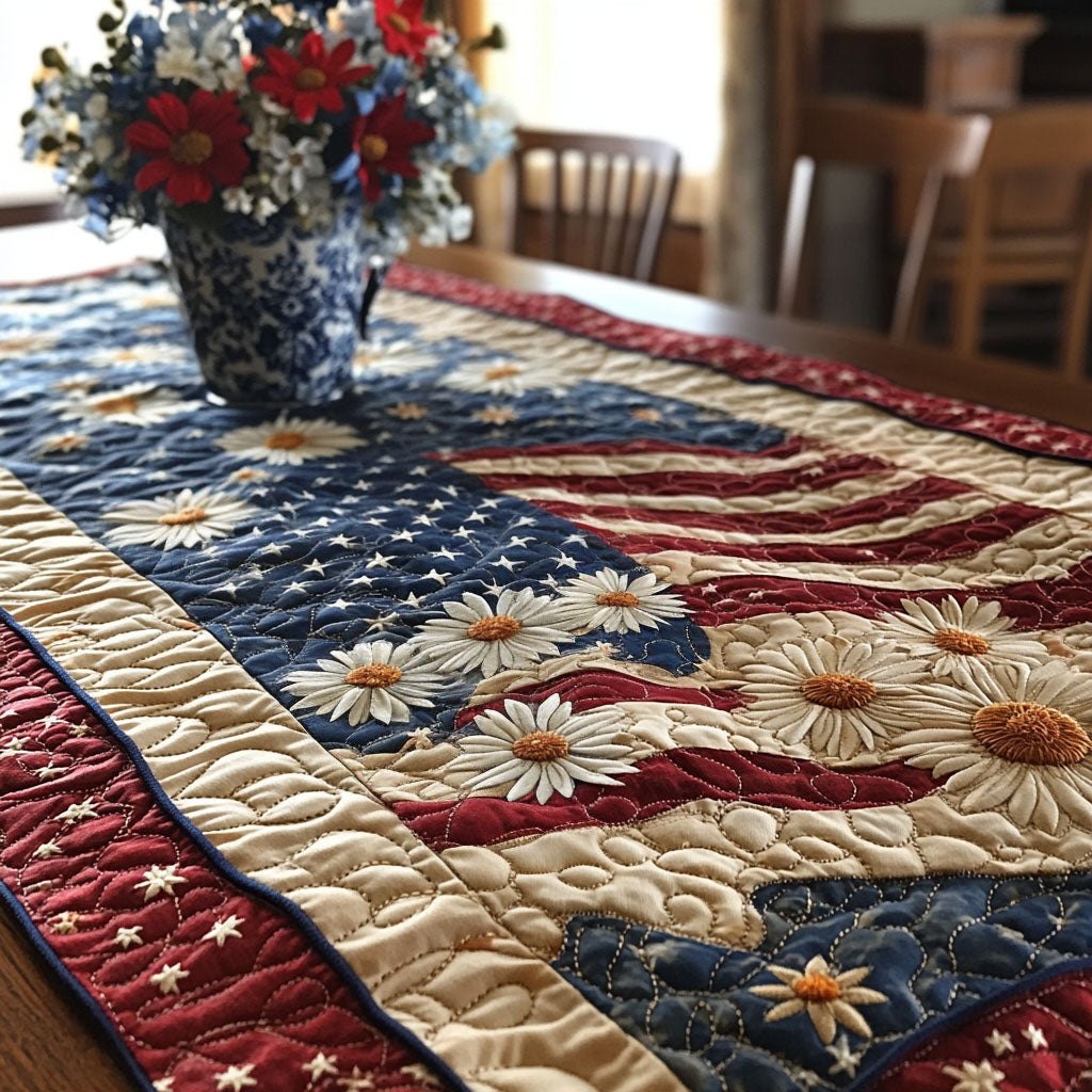 Vintage Patriotism Table Runner