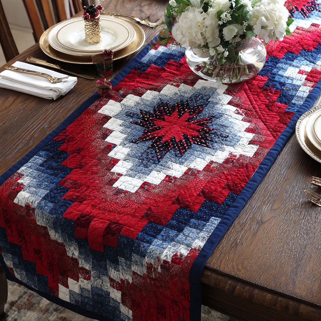 Vintage Stars Table Runner