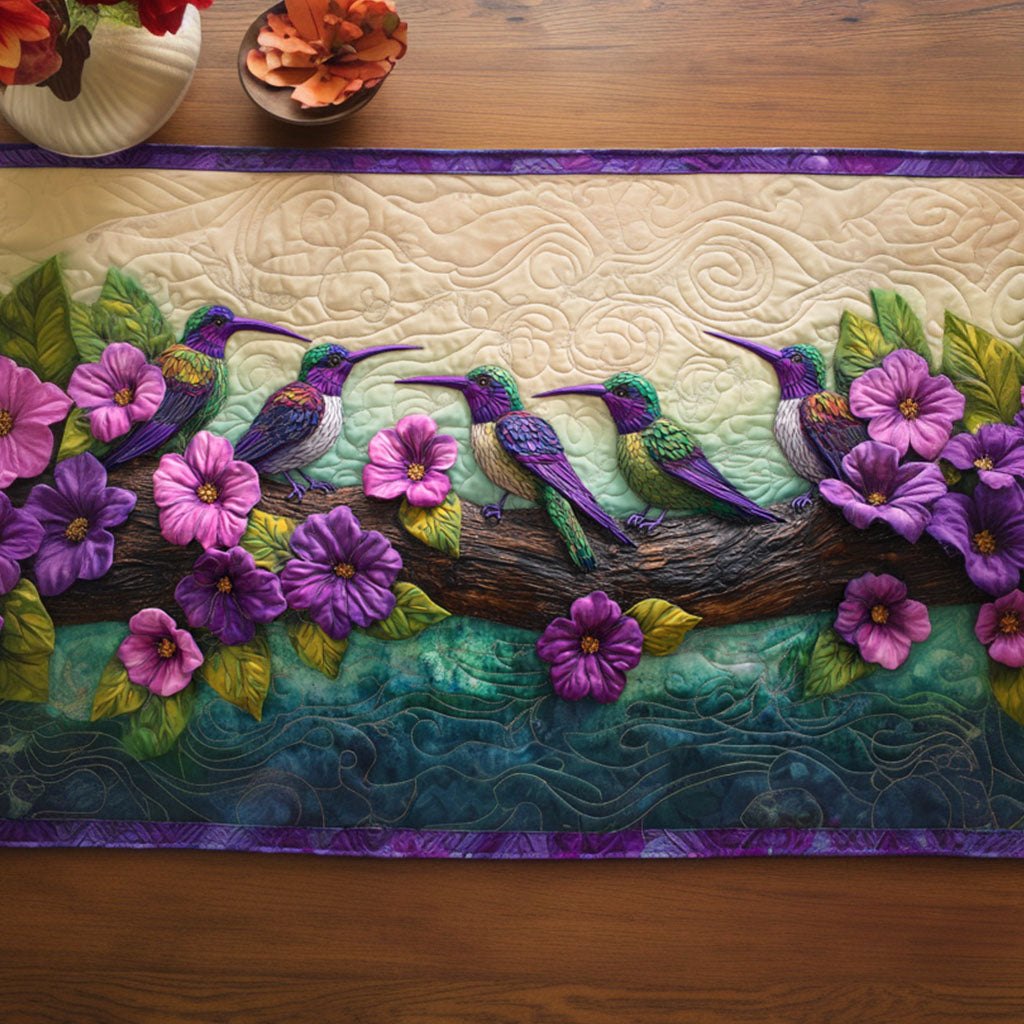 Violet Symphony Table Runner