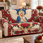 Virgin Mary Devotion Sofa Cover