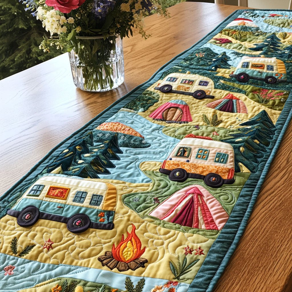 Wanderlust Journey Table Runner