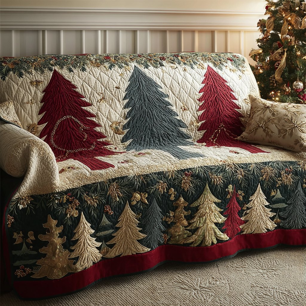 Warm Cabin Sofa Cover