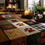 Warm Paw Lane Table Runner