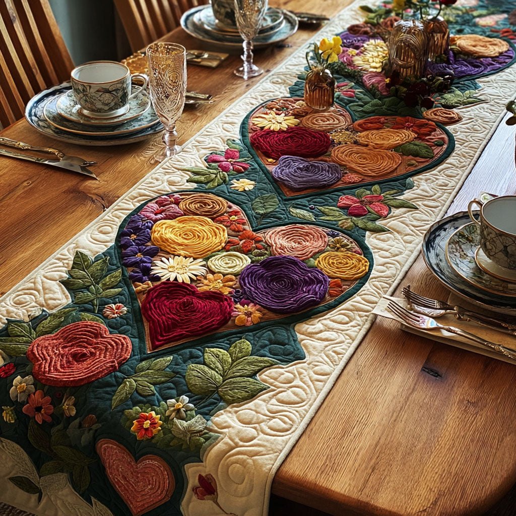 Warm Pieces Table Runner