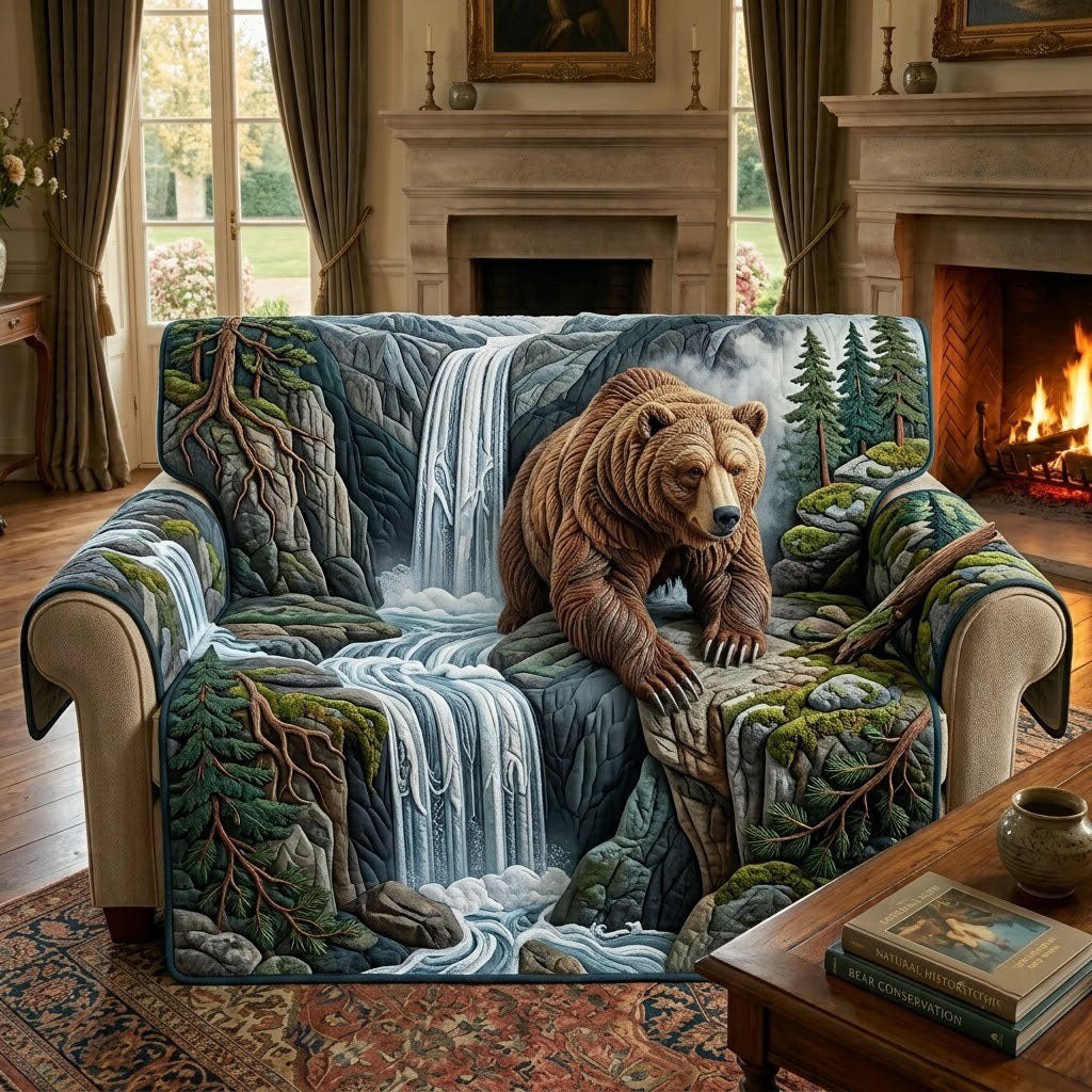 Waterfall Bear Sofa Cover