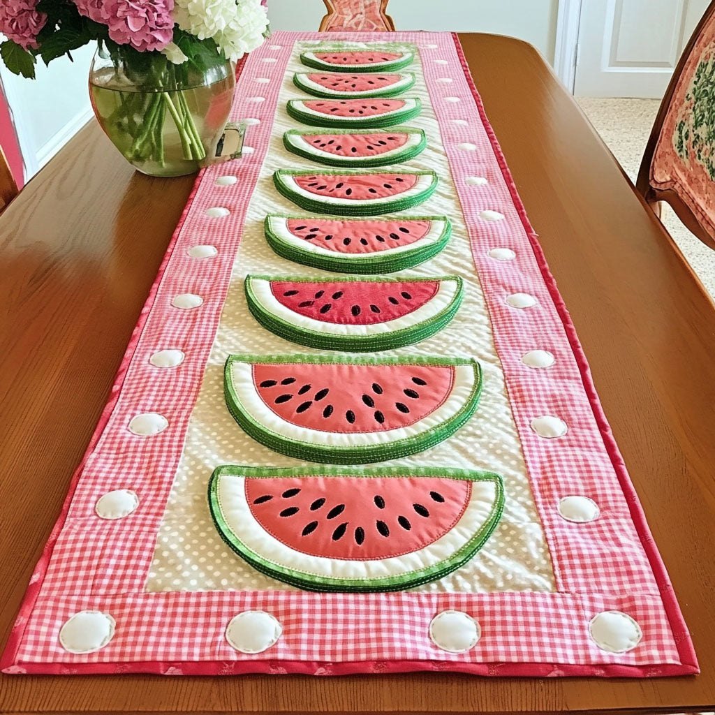 Watermelon Bliss Table Runner