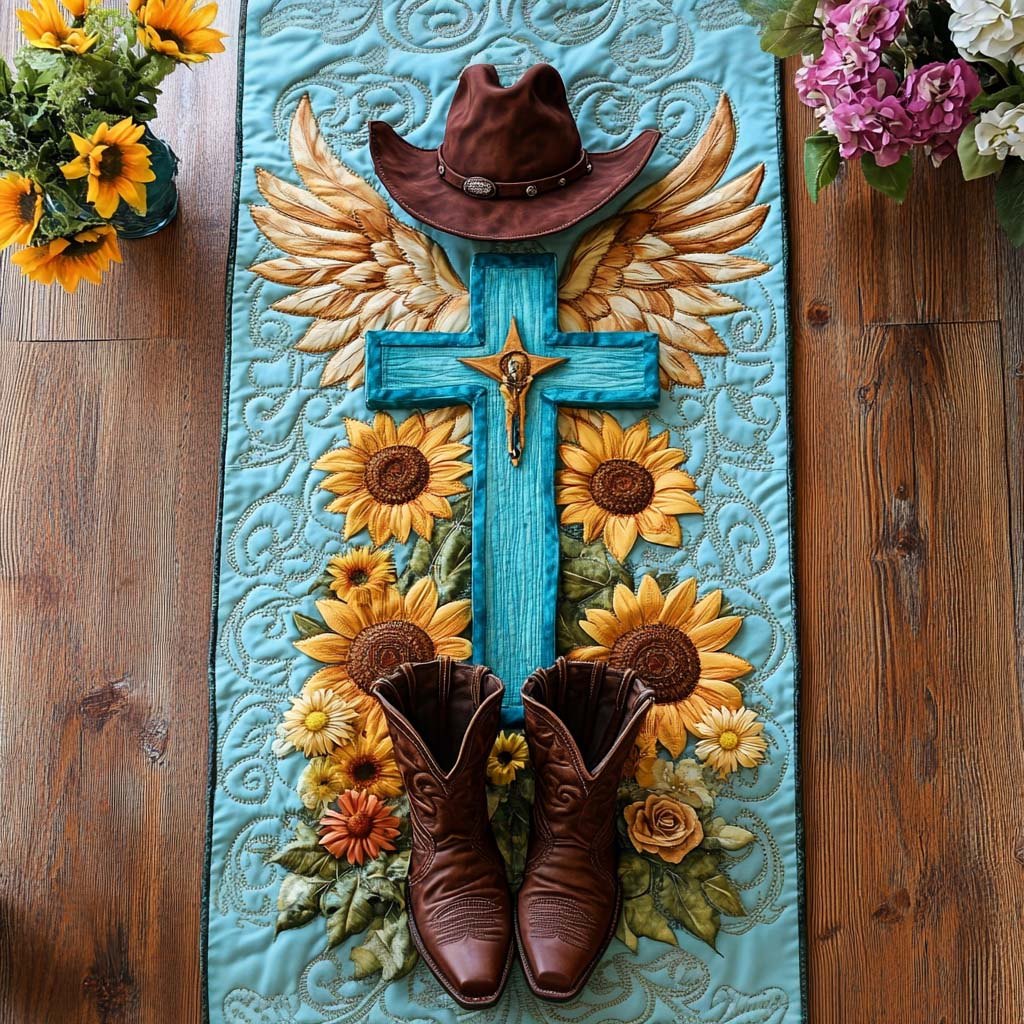 Western Blessing Table Runner