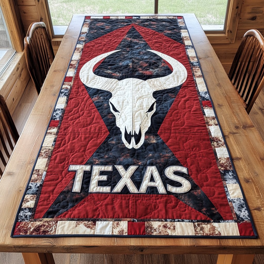 Western Bones Table Runner
