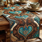 Western Hearts Table Runner