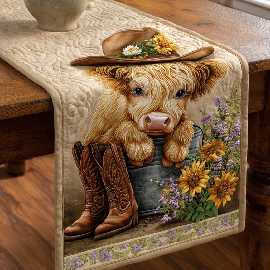 Western Highland Table Runner