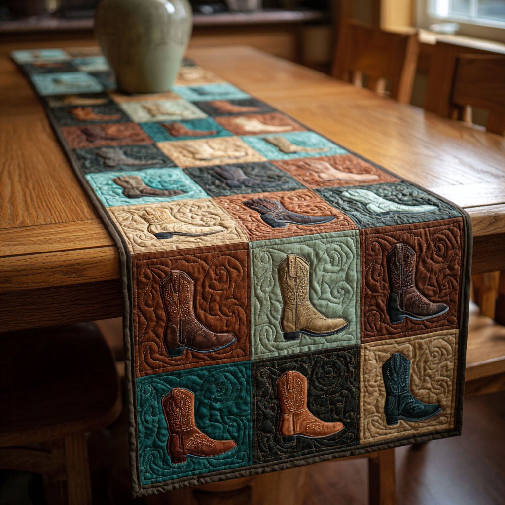 Western Steps Table Runner