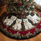 Westie Christmas Cheer Christmas Tree Skirt