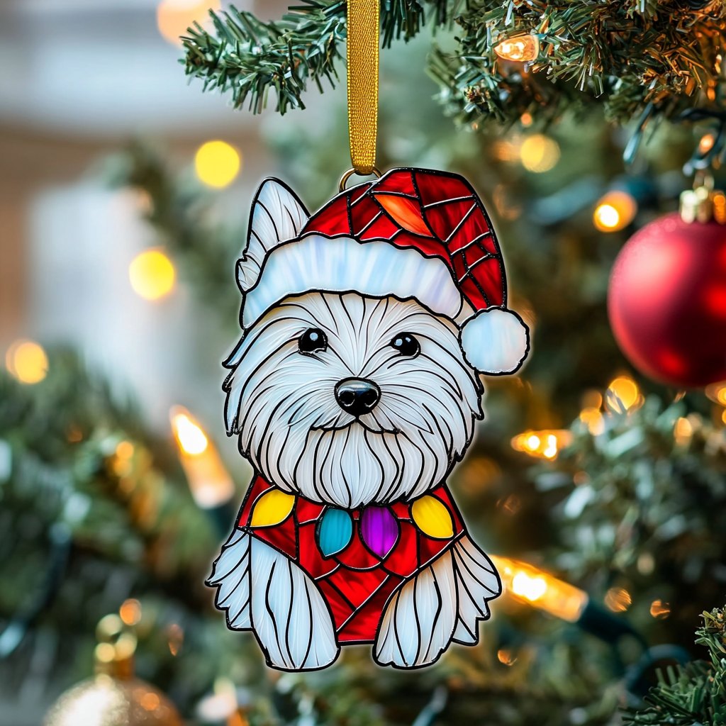 Westie Christmas Magic Christmas Ornament