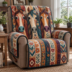 Whimsical Horse Friends Sofa Cover