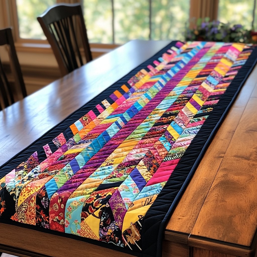 Whimsical Weave Table Runner