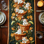 Whisker Pots Table Runner