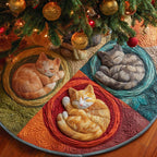 Whisker Wonderland Christmas Tree Skirt
