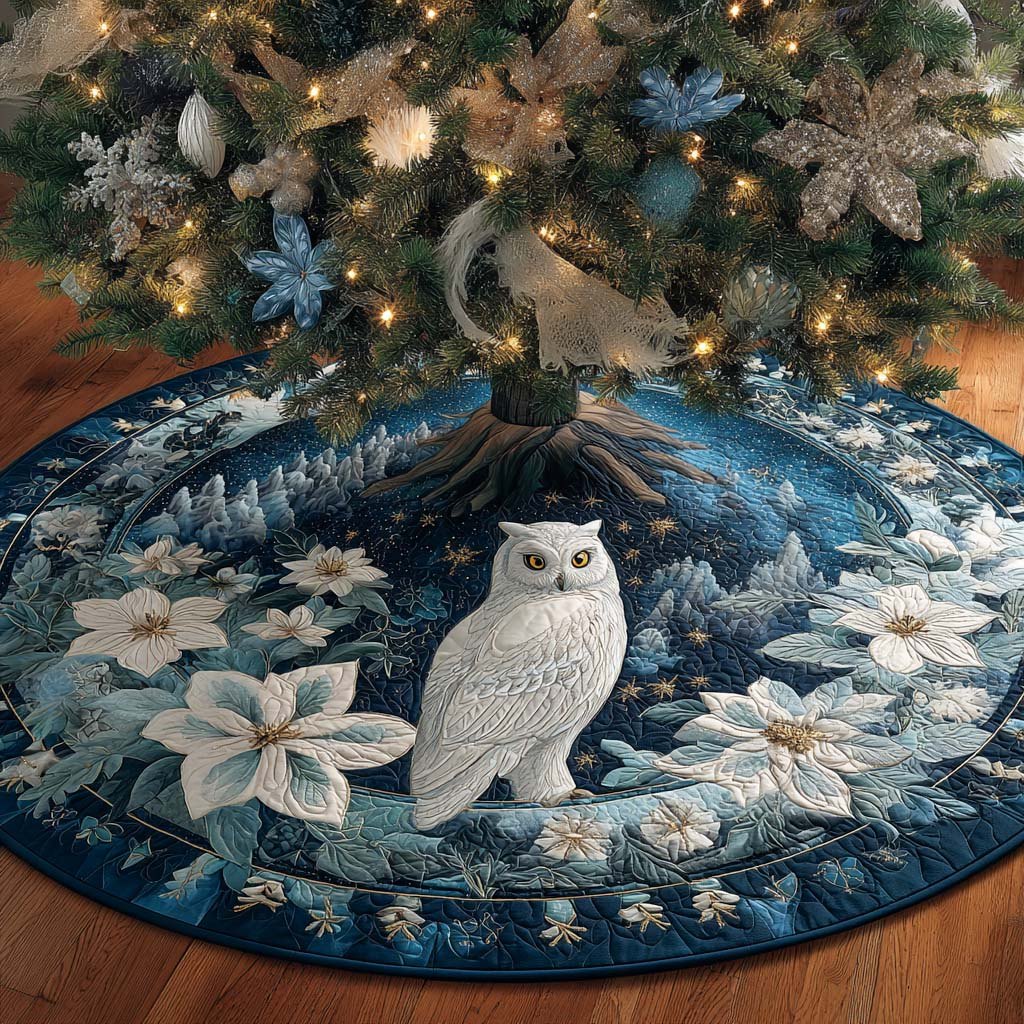 Whisper Watcher Christmas Tree Skirt