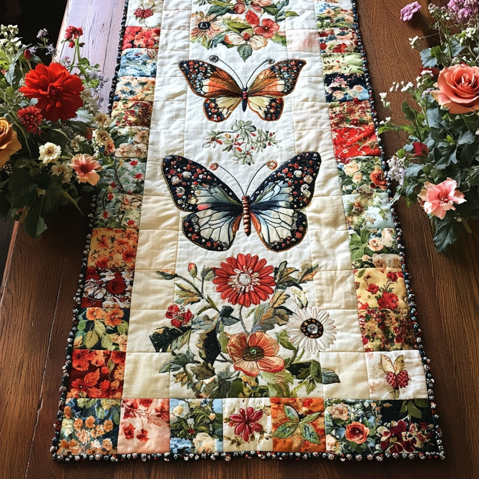 Whisper of Wings Table Runner