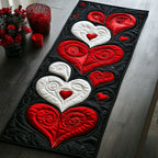 Whispered Hearts Table Runner