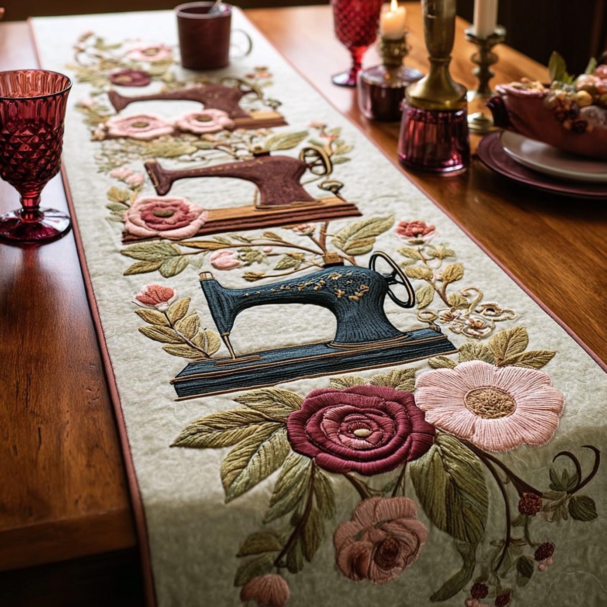 Whispered Threads Table Runner