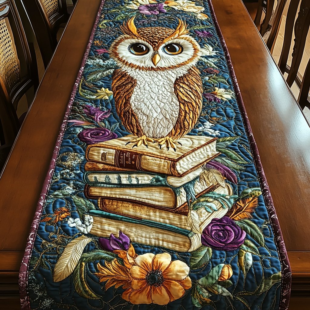 Whispering Quill Table Runner