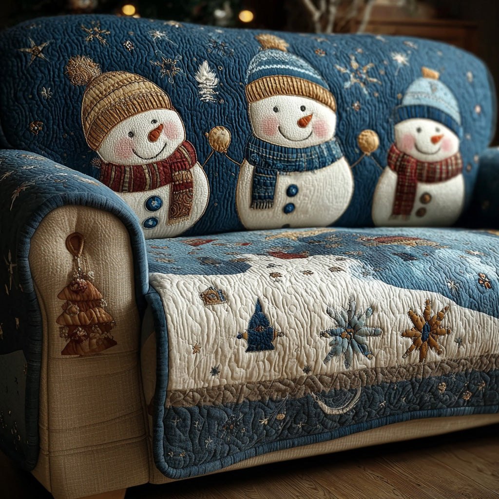 Whispering Snowlight Sofa Cover