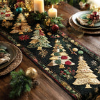Whispers of Evergreen Table Runner