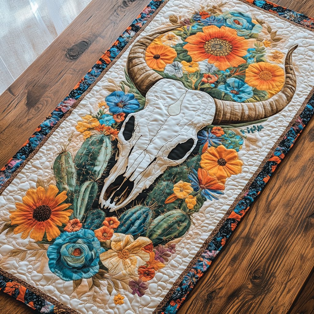 Wild Horn Table Runner