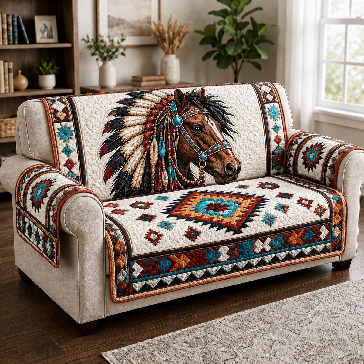 Wild Horse Sofa Cover